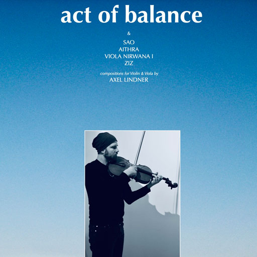 Album Cover: Axel Lindner – act of balance